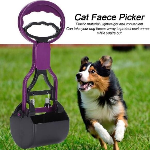 Unused Pets Dogs Pooper Scooper Purple - Picture 3 of 8